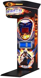 Coin Operated Sports Punching Bag Arcade Box Punch Boxing Machine