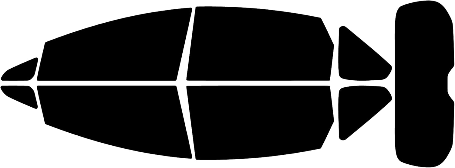 True Line Automotive Precut Car Window Tint Compatible with Toyota Prius V Hatch 2012-2017 - 20% All Side and Back Windows - Window Tint Film - Pre Cut Window Tint for Car Windows - Tint Kit