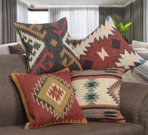 Arise Export Boho Throw Pillow Covers Set of...