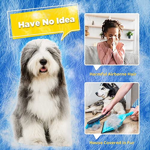 Delomo DELOMO002 Upgrade Efficient Pet Hair Remover Gloves - Gentle Shedding Brushes For Dogs, Cats & Horses thumb #8