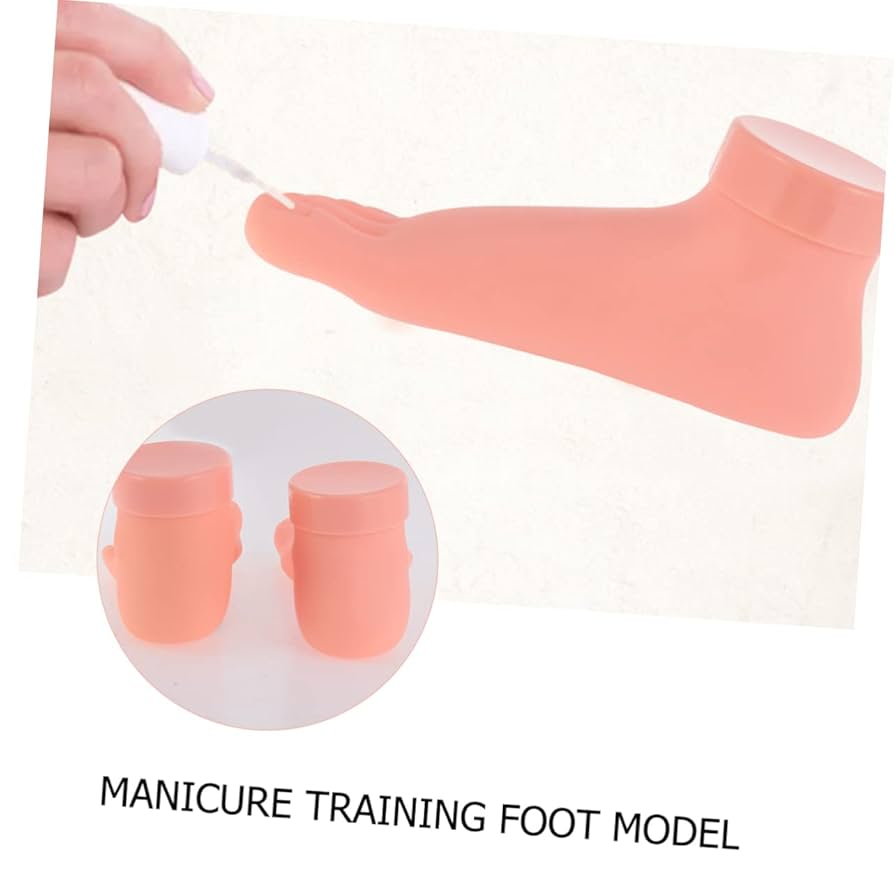 Amazon.co.jp: WOONEKY 2 パック 人体模型 足の模型 シリコン足