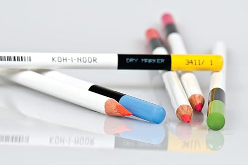 Miniatura 3 de Koh-I-Noor Astra - Lápices de neón, paquete de 6, colores surtidos (FA3415.6BC)