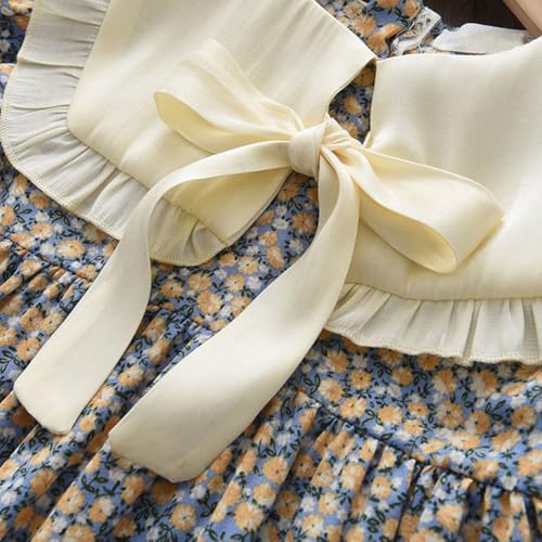 Girls Clothes Sleeveless Floral Fairy' Dress4