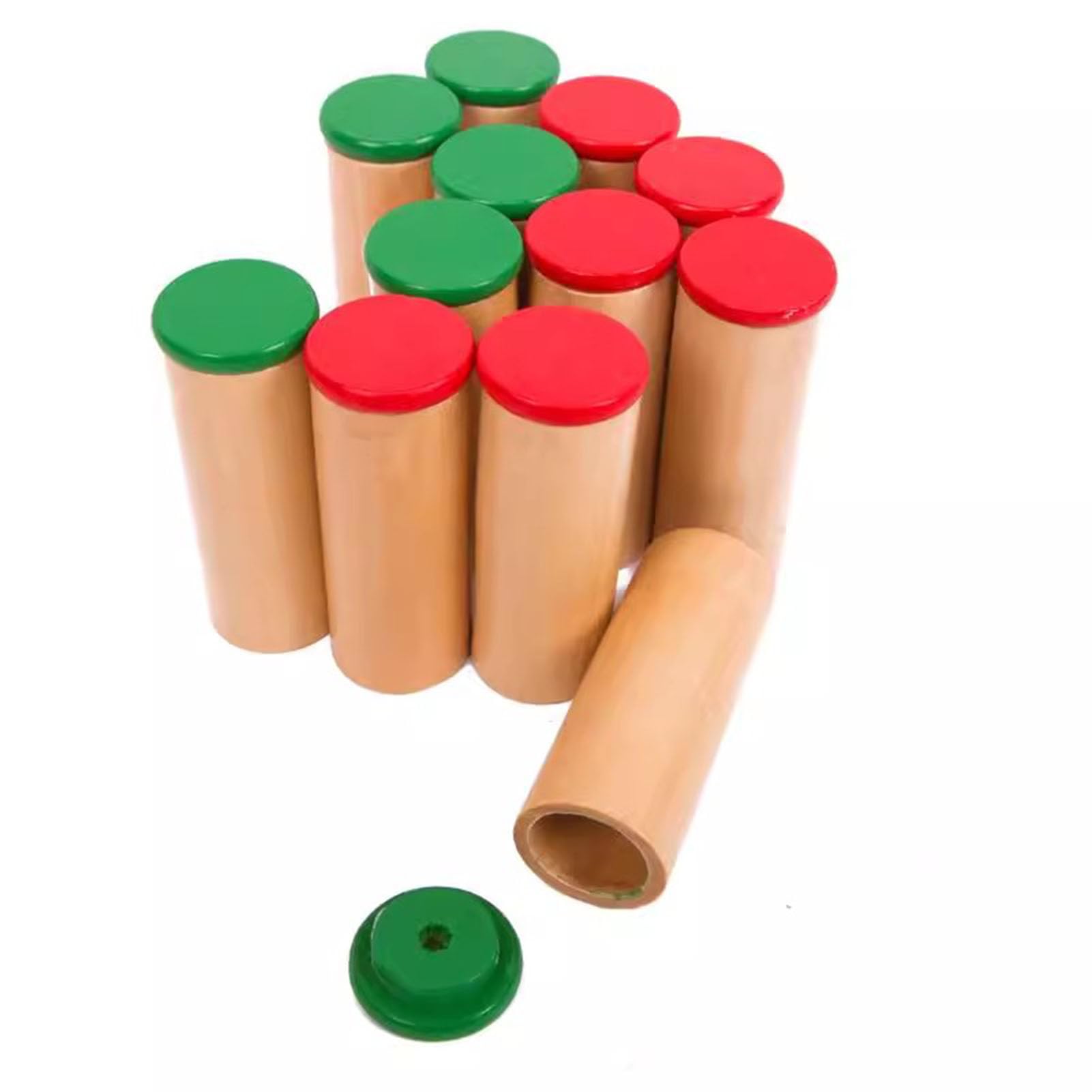 Materiales Sensoriales del Tubo Auditivo, Tubo de Sonido Montessori Ayudas Didácticas Auditivas