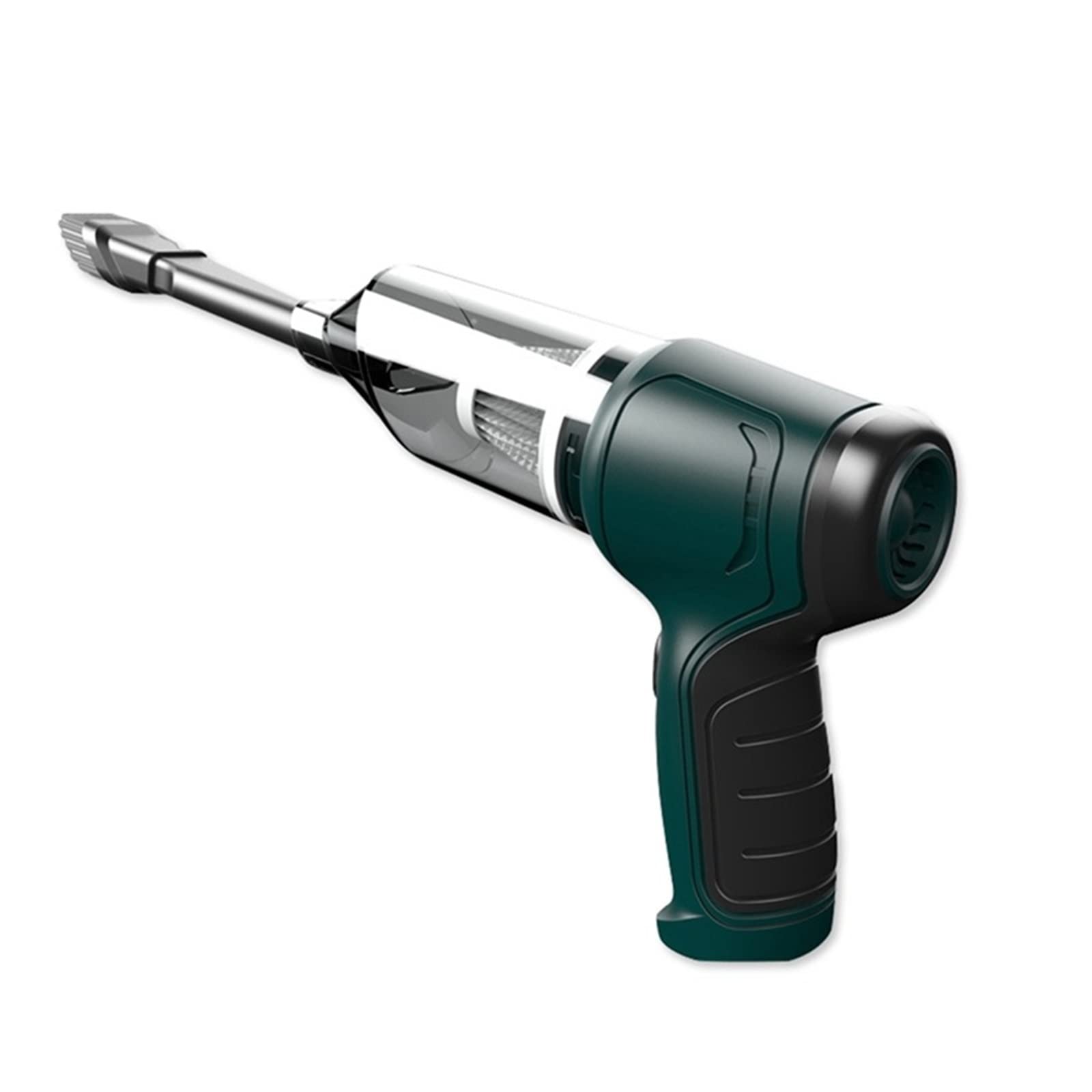 Aspirateur pour sols durs sans fil 120W et mini souffleur d'air portable vert pour maison