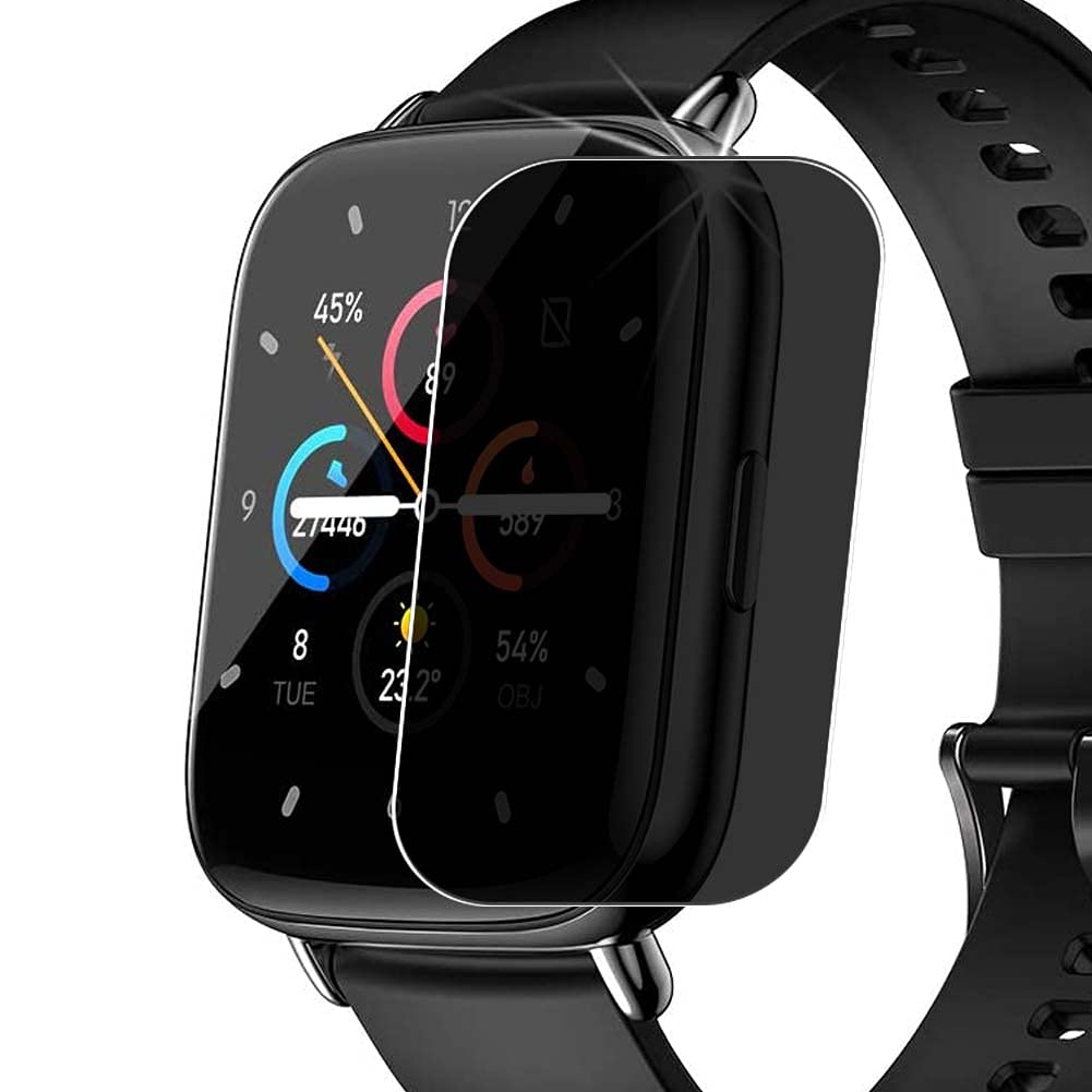 Privacy Screen Protector Film, compatible with YAUNLEL Youngzuth Helalife Masoco UM68 UM68T 1.69" Smart Watch Smartwatch Anti Spy TPU Guard （ Not Tempered Glass Protectors Case Cover）