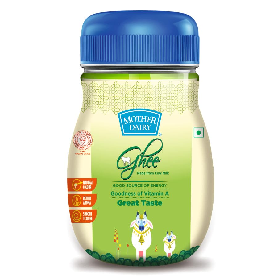 Image of Mother Dairy Cow Ghee 1Litre Pet Jar