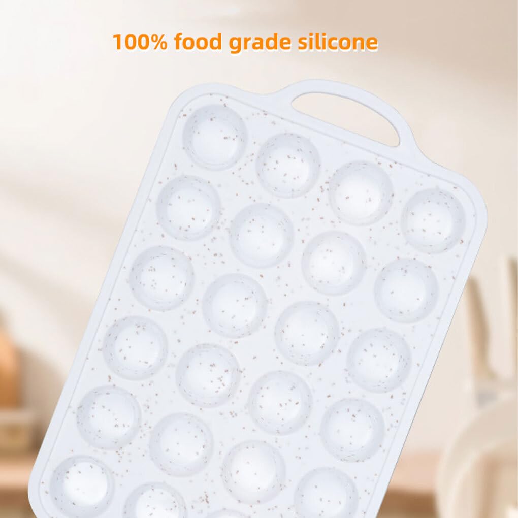 Mini molde para muffins de silicona sin BPA para una limpieza fácil y un horneado más saludable, Mini molde para muffins de silicona, Gel de sílice, color arroz