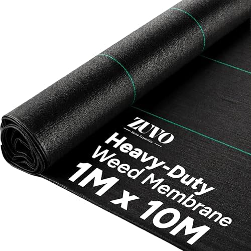 Zuvo Weed Membrane 1M x 10M - Heavy Duty 110 GSM Weed Control Fab...
