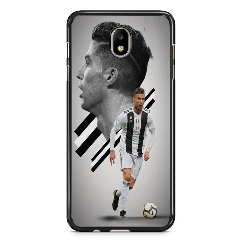Carcasa compatible con Huawei P Smart 2019 – Cristiano Ronaldo – Concentración máxima – Sublimación HD – Silicona Negro – Carcas‑en-Folie