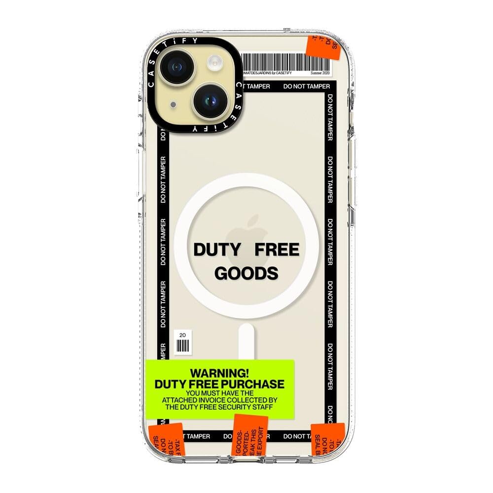 ［iPhone 15 Plus］CASETiFY クリアケース MagSafe Amazon.com: CASETIFY Clear iPhone 15 Plus Case [Not