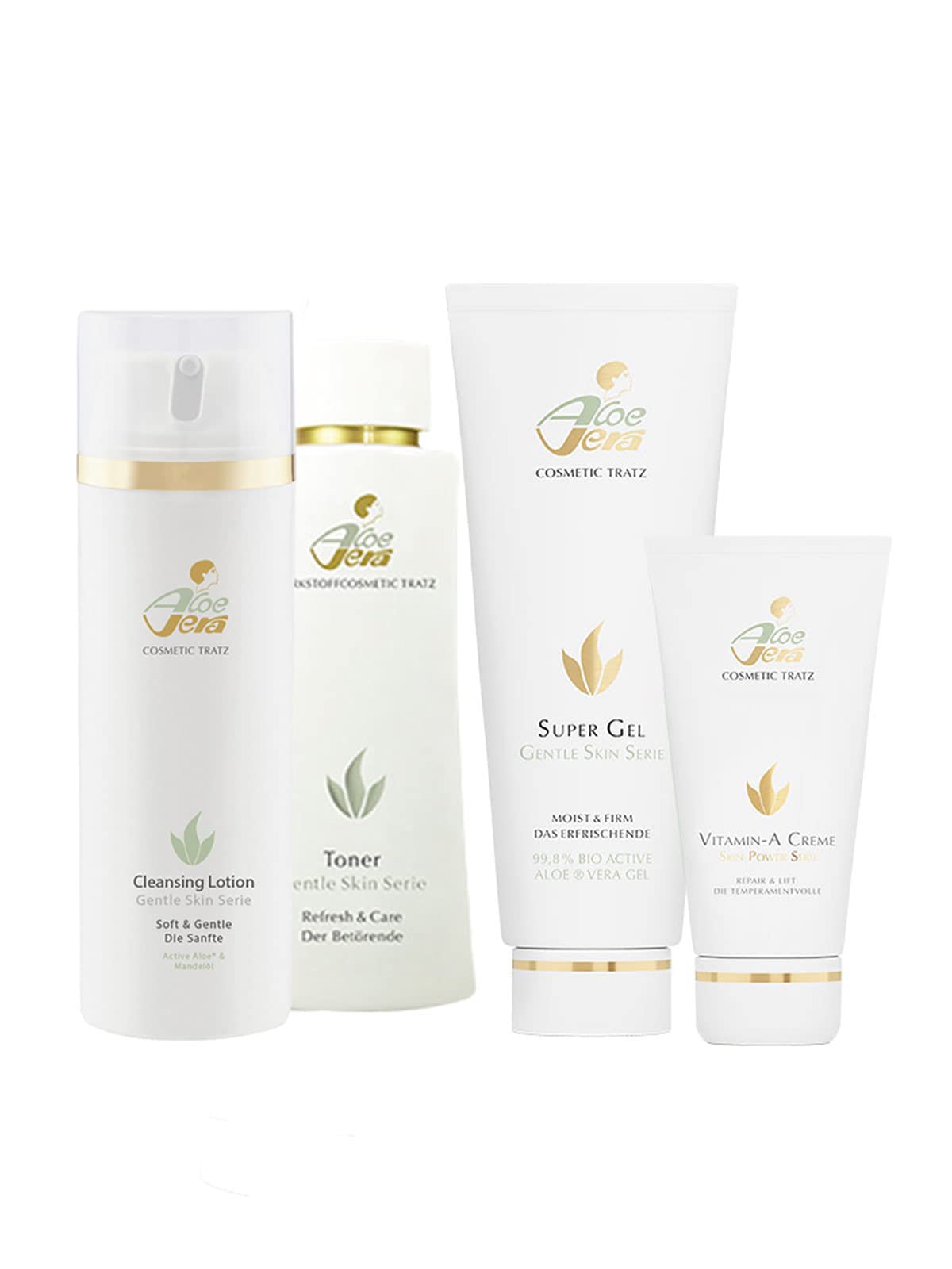Aloe Vera Cosmetic Tratz Pflegeset anspruchsvolle & reife Haut, 450ml