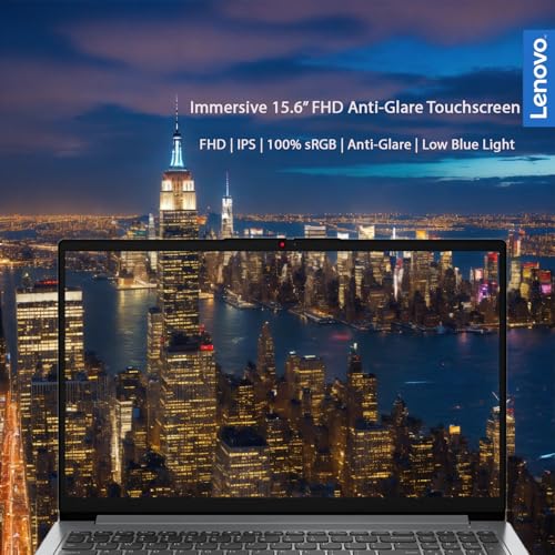Image of Lenovo Touchscreen IdeaPad | 24GB RAM | 1TB Storage (512GB SSD & 512GB External Storage) | 15.6 inch FHD Display | Intel 6-Core Processor | HDMI | Type-C | Bluetooth | Windows 11 Pro | w /WOWPC Bundle