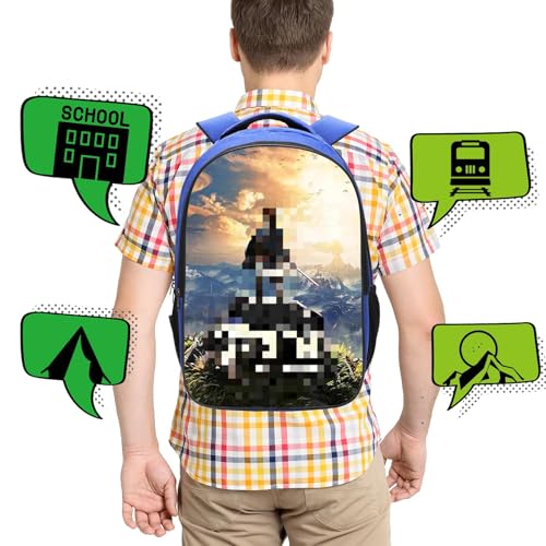 Large Capacity 30L Backpack for Travel & Commute - Durable Laptop Backpack with Mesh Side Pockets4