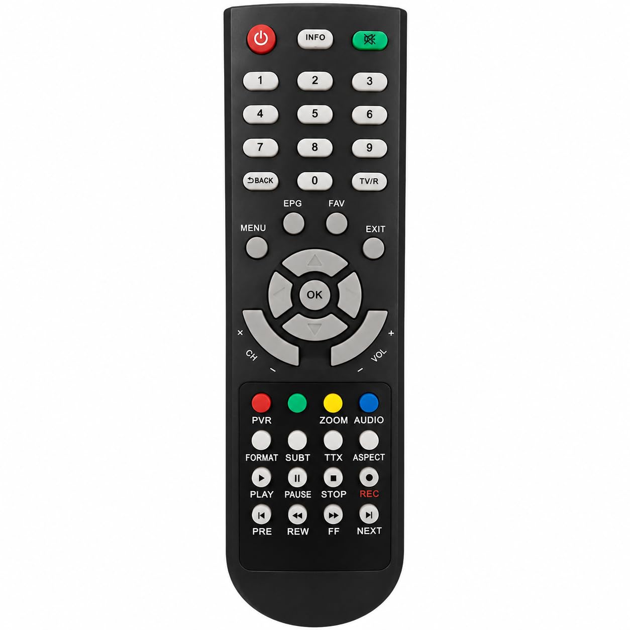 Compatible with Den Hd Set Top Box Remote Control | Durable ABS Body | Fast Response | Easy Setup | Long Range | Premium Built-image-32