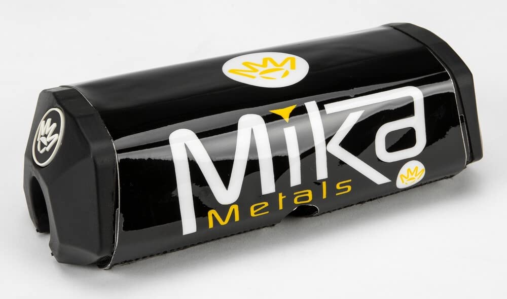 Mika Metals BLACK-RAW Bar Pad for 1-1/8in. Raw Series Handlebar - Black
