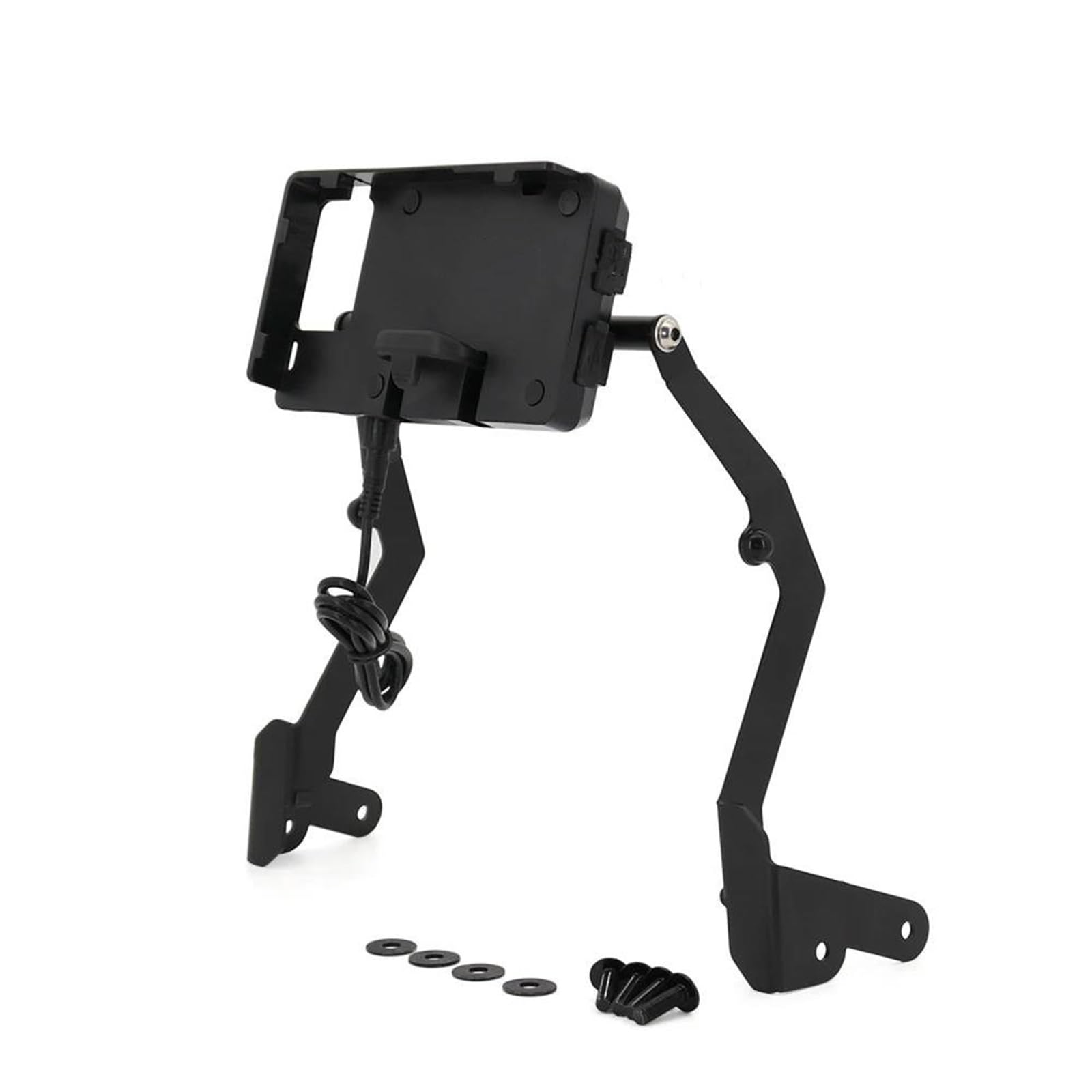 Soporte para Teléfono Móvil De Motocicleta con GPS para H&Onda CRF 1100L Africa Twin Adventure Sport CRF1100L Africa Twin 1100 Soporte De Navegación GPS(Negro 4)