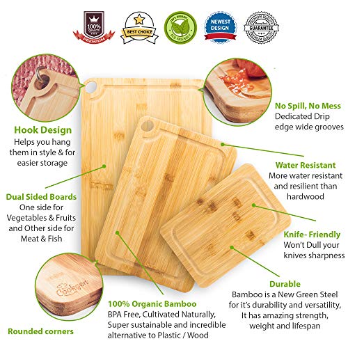 (15 OFF) Set of 3 Bamboo Cutting Board 22.77 Coupon Code