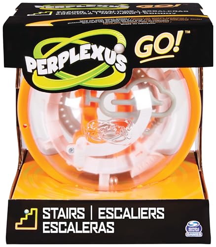 Perplexus GO, 3D-Kugellabyrinth mit 35 Hindernissen, kompakte handliche Kugel für unterwegs, empfohlen für Einsteiger ab 8 Jahren… – Ansicht 6