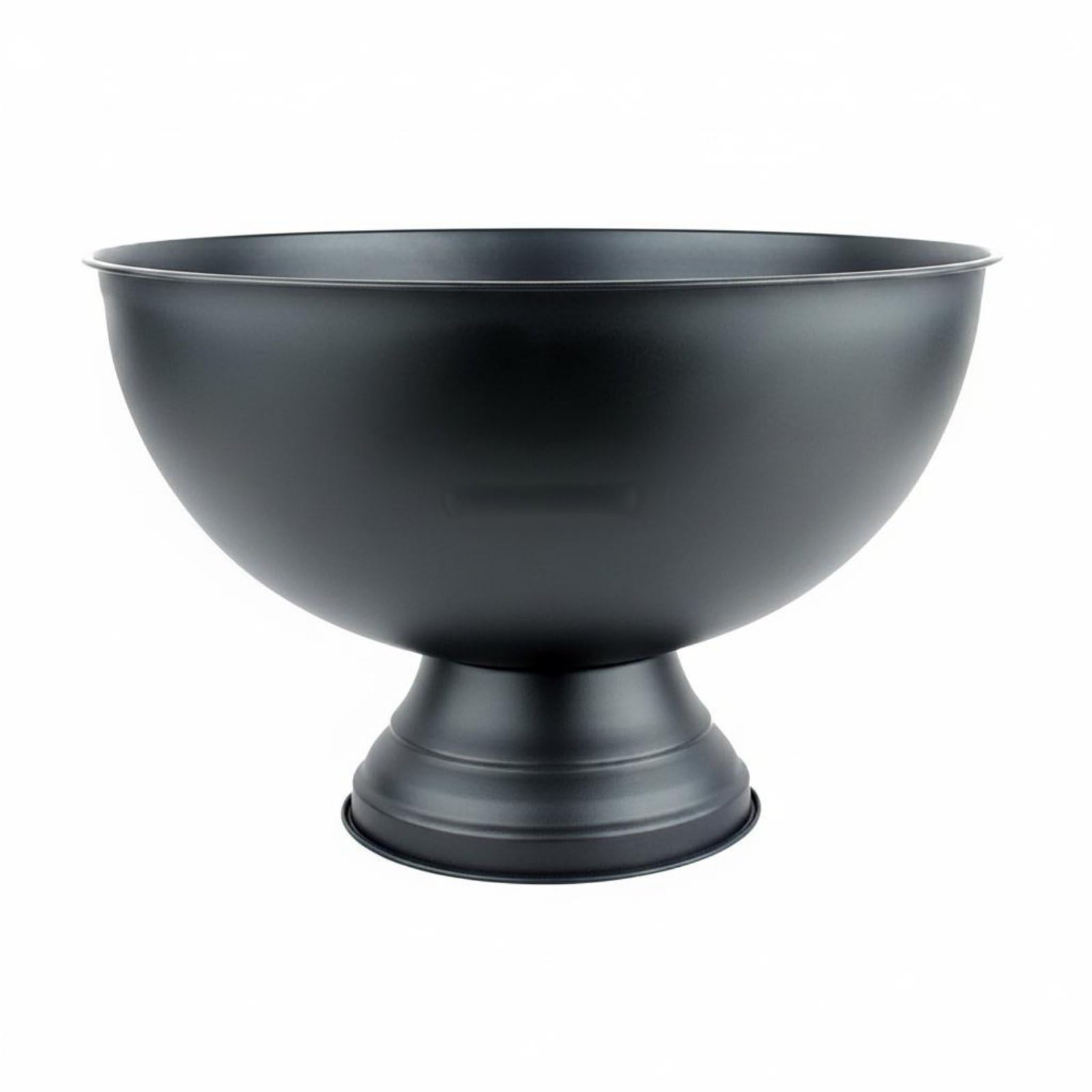 Secchiello in Acciaio Inox Placcatura Galvanica Vasca Ghiaccio in Acciaio Inox Resistente Alla Ruggine Bucket Vino e Birra Metallo per Ristoratori, Nero