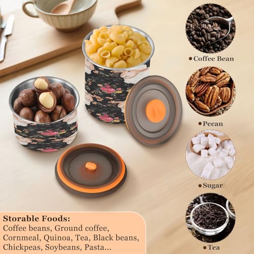 Contenedor hermético para café acero inox 17oz miniatura 6