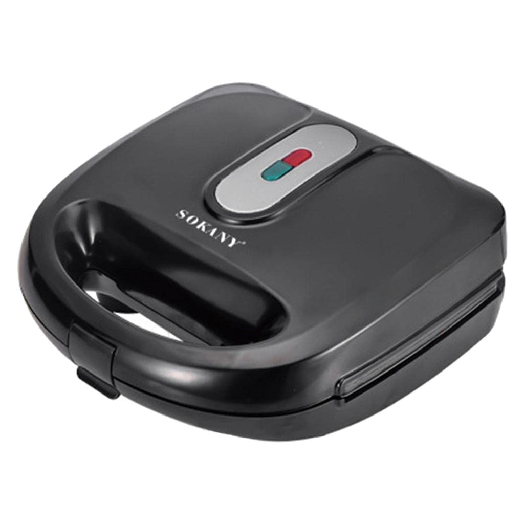 Waffle Maker Machine for Individuals Cakes Easy to Clea | Waffle Maker Machine for Individuals Cakes Easy to Clean Browning Control Stainless Steel + Abs Bk 22X22.5X10.5Cm-image-9