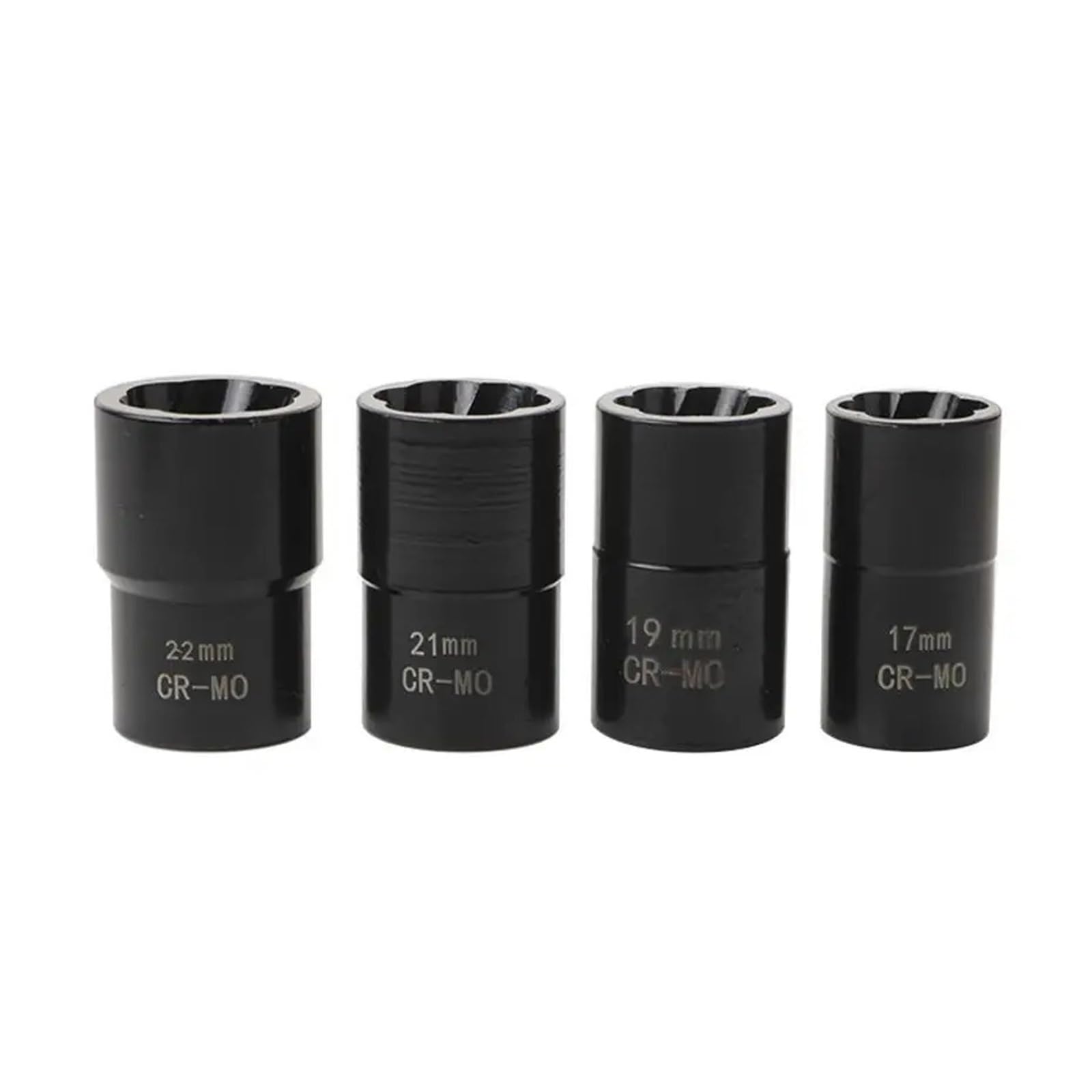 1 zestaw śruba udarowa do usuwania nakrętek napędu narzędzi nasadowych 17mm 19mm 21mm 22mm narzędzie Zestaw przedłużek