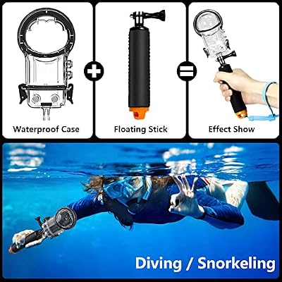 Accessories Kits for Insta360 X3 Waterproof Housing Dive Case Float Handle Silicone Cover Lens Protector Extension Stand Arm