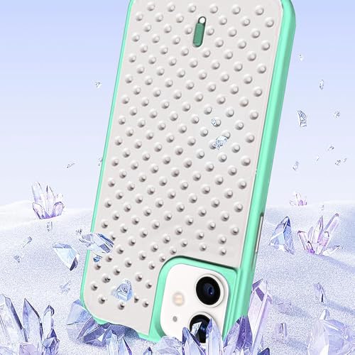 Image of amazon basics Basic Case for Apple iPhone 12 (Silicone Green)