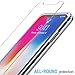 FlexGear [Full Protection] Case for iPhone X XS and 2 Glass Screen Protectors - Crystal Clear