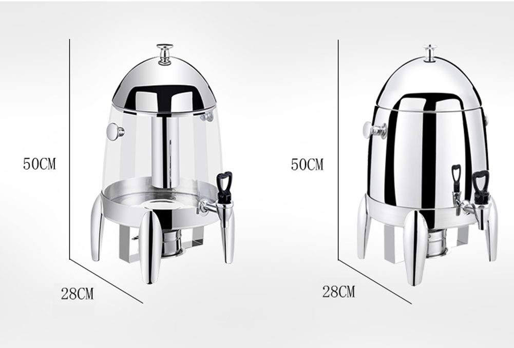 Dispensador Agua, dispensador Bebidas comerciales Urna café, dispensador Agua con Leche o Jugo frío Ideal para Barras Buffet Desayuno, buffets y Bares cócteles