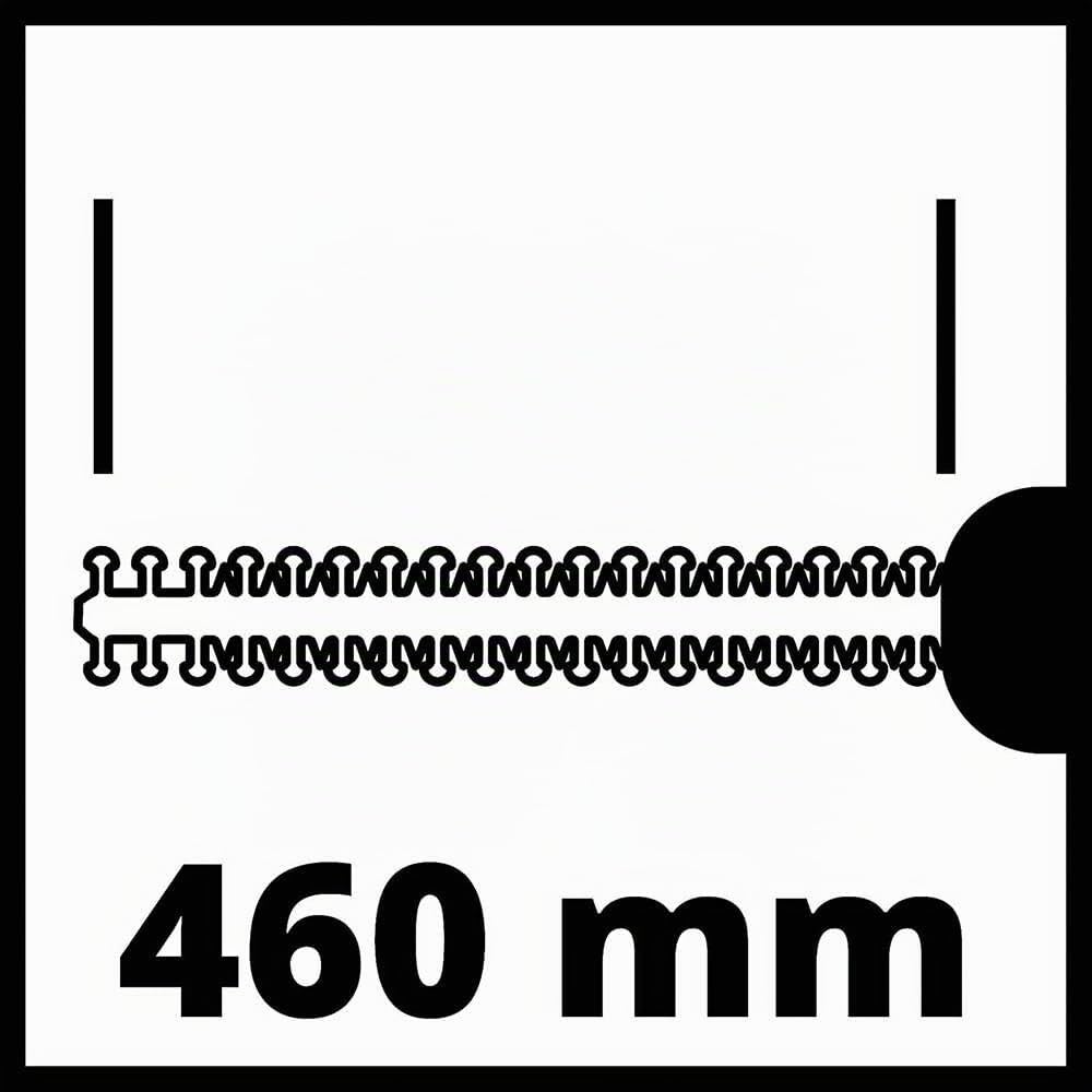Einhell - Taille-haie électrique Longue portée, 900 W, léger (4,5 kg), Tige de 2 m (portée de 2,6 m), tête de Coupe inclinable sûre et Facile à Utiliser, Taille-haie GC-HH 9046