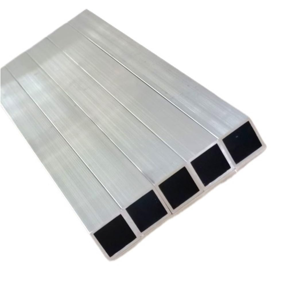 Aluminiumrohr 10 Stück Metall-Al-Rohre, Vierkantrohr 100 mm – 200, Aluminiumrohre mit hervorragender Haltbarkeit for DIY-Autorahmen(20x20x200mm)