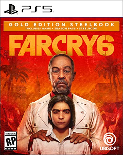 51V0b+GVA1L - Far Cry 6 Gold Steelbook Edition - PlayStation 5