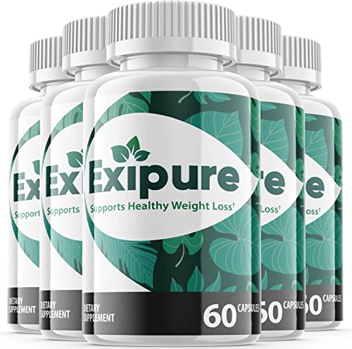 (5 Pack) Exipure Weight Loss Pills Supplement Diet Nutrition Plus Exi Pure Ecopure for Women Men Exopure Exipureweight (300 Capsules)