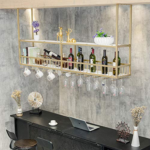 Casier à vin de plafond pour libérer l'espace de vos meubles de cuisine