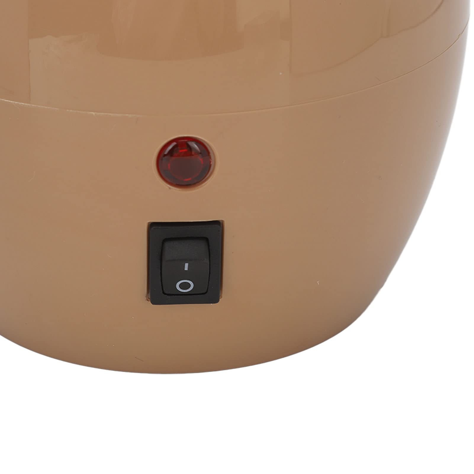 Airshi Réchauffeur d'huile de Massage à Une Seule Bouteille, Chauffe-Lotion à Une Seule Bouteille, Chauffage Léger à 360 Degrés pour Salon (Prise UE 220‑240V)