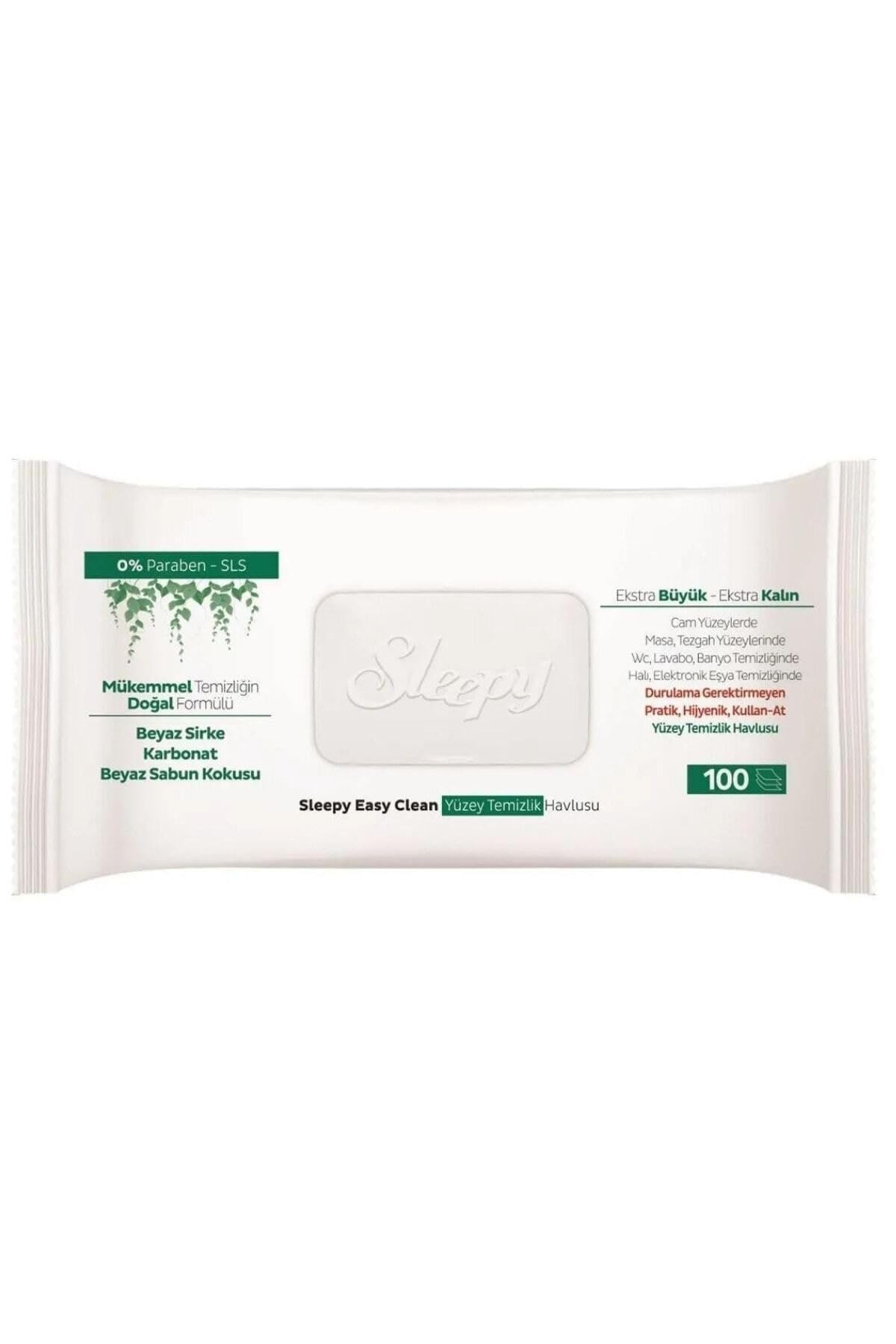 Sleepy Easy Clean Yüzey Temizlik Havlusu 100' Lü X 3 Adet (300 YAPRAK)
