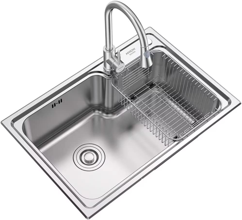 Amazon.co.jp: キッチンシンク シンク家庭用ステンレスシンク流し台