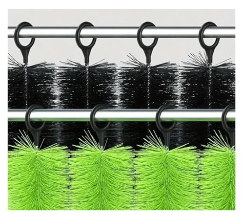 Cepillo para filtros de estanque 10 piezas 30cm espiral miniatura 2