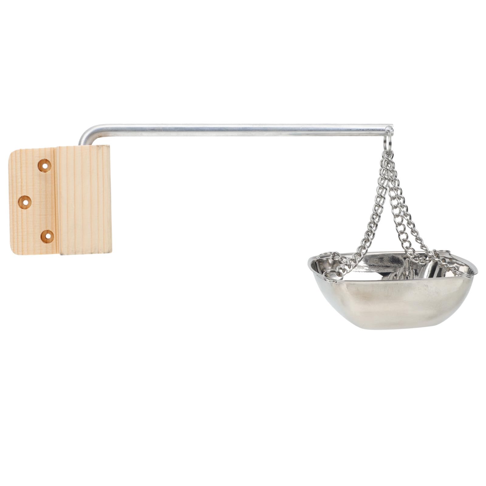 Bol pour sauna en acier inoxydable coupelle de relaxation à suspendre dans votre salle de bain