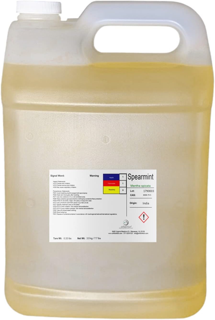 Pure Spearmint Essential Oil || India - (1oz)