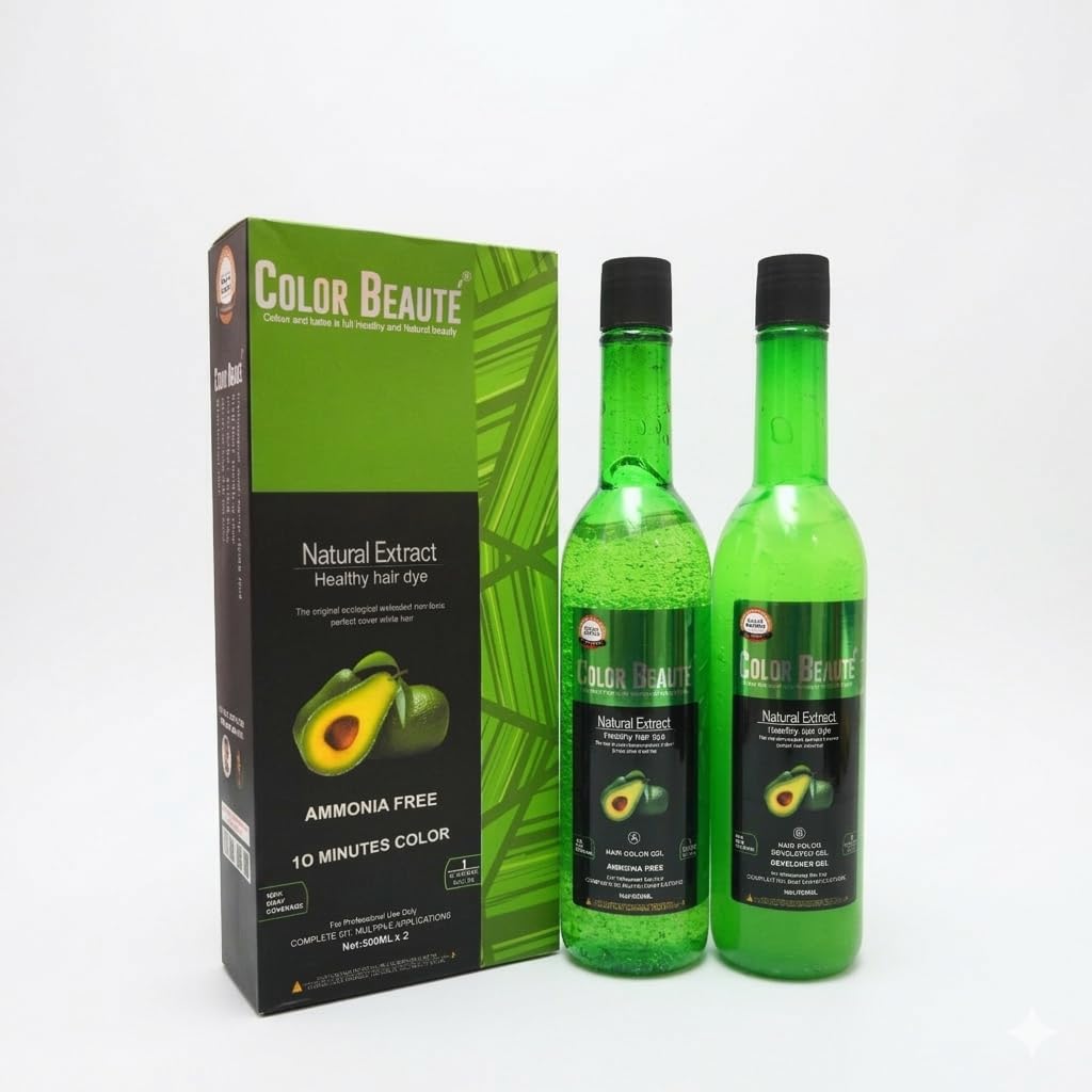 Natural Extract Healthy Hair Dye For Men And Women, Ammonia Free For Hair Care Natural Black hair Dye Colour 1000 ML-picture-53