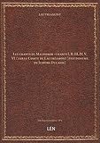 Les chants de Maldoror : chants I, II, III, IV, V, VI / par le Comte de Lautréamont [pseudonyme de I