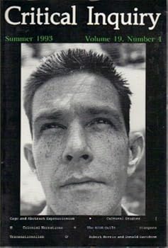 Paperback Critical Inquiry (Summer 1993, Vol. 19, No. 4) Book