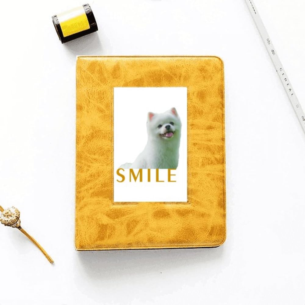 no/no Sle Dogs Pets White Art Deco Fashion Photo Album Family Wedding Picture 4x6