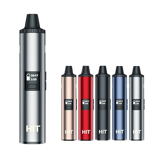 Yocan Hit Drying Vaporizer Kit 1400mAhhCn[u F|CU[ [L dq^oR t^oR VO (Silver)