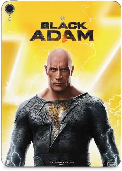 Skinit Decal Tablet skin compatible with iPad Pro 11in (2021) - Officially Licensed DC Comics Black Adam Movie Charcater Poster Design