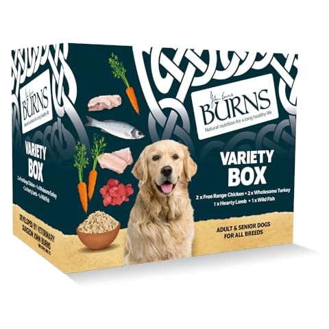 Burns Natural Wet Dog Food Variety Box Cover