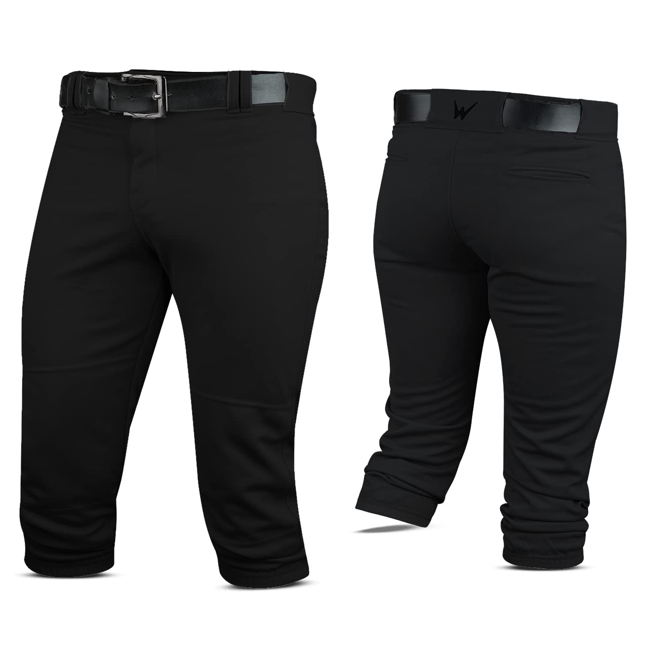 Baseball-Hose für Herren, Halb-Relax-Baseballhose für Erwachsene, halb-entspannte Passform